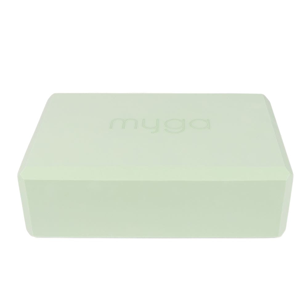 Jógová sada myga Palm Yoga Set: podložka, blok, popruh