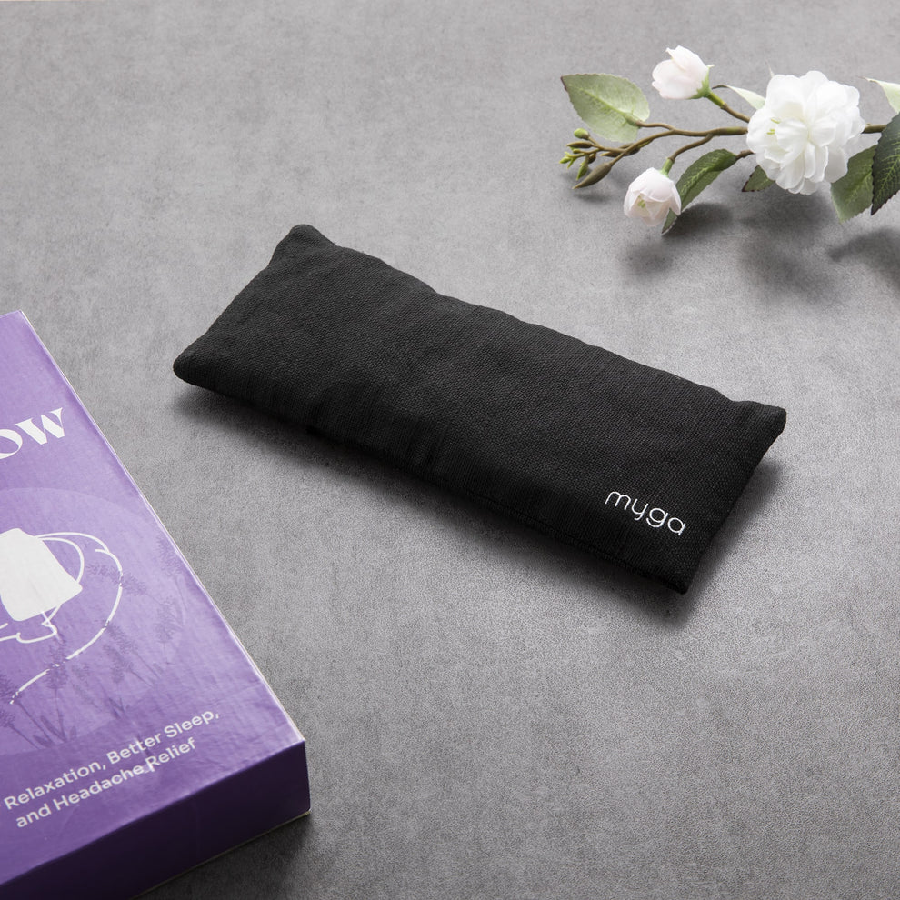 Levandulový polštářek na oči myga Lavender Eye Pillow