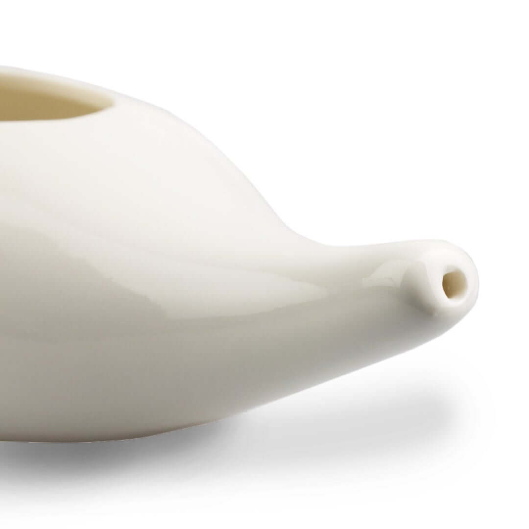 Keramická konvička na výplach nosu Nasal Neti Pot