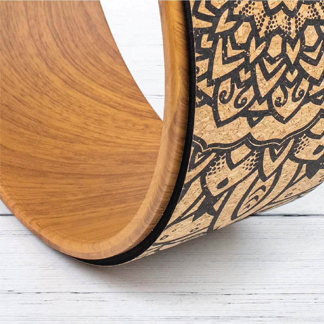 Korkové kolo na jógu Myga Mandala