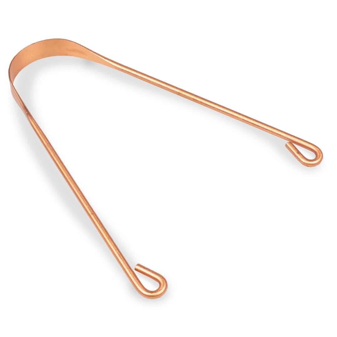 Měděná škrabka na jazyk myga Copper Tongue Scraper Cleaner