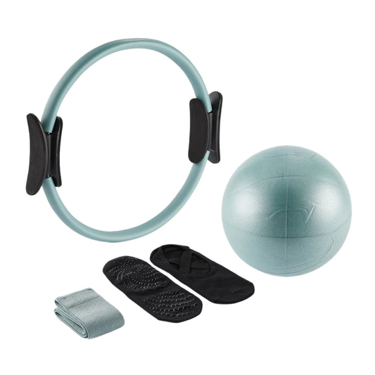 Sada na pilates Pilates Kit Essentials – tyrkysová