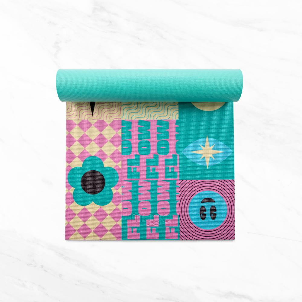 Jógová sada Myga Spirit Yoga Set: podložka, blok, popruh