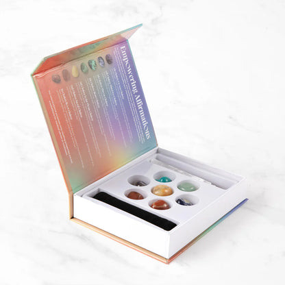 Sada energetických kamenů na čakry myga Chakra Stones