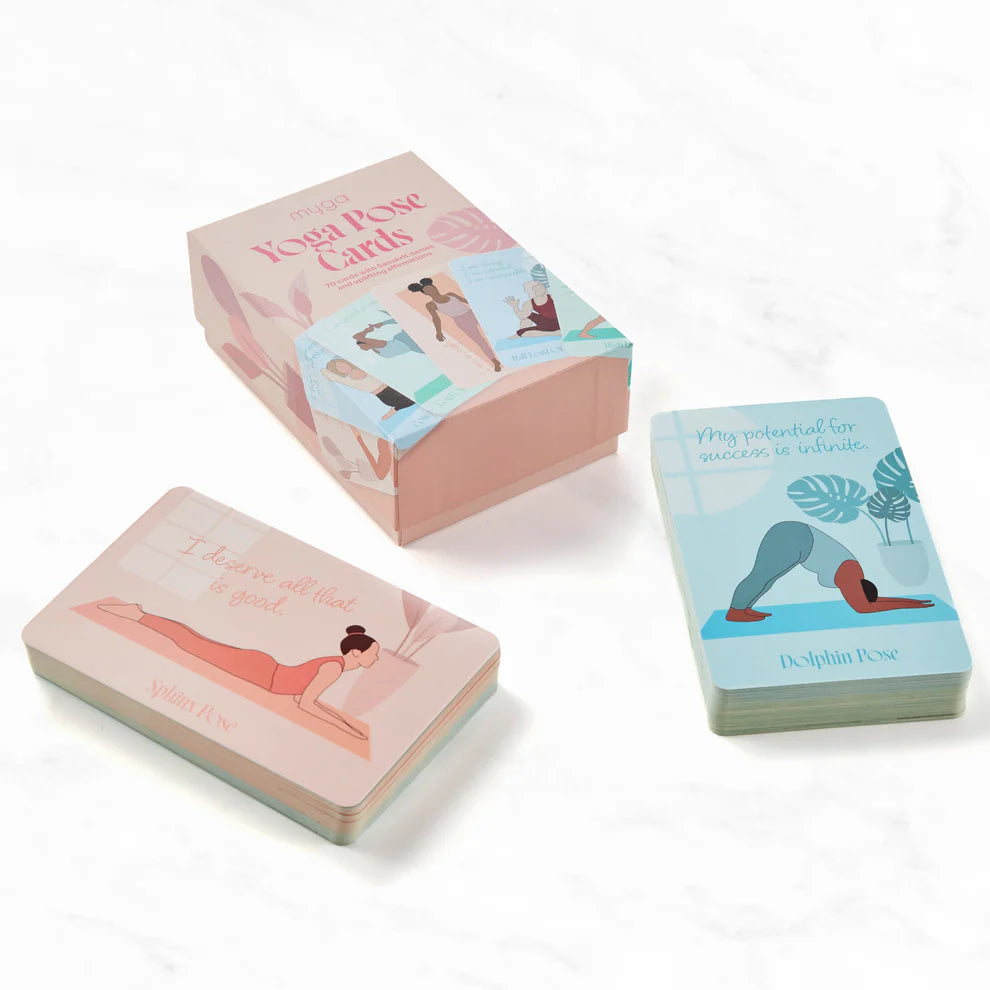Jógové karty Myga Yoga Pose Cards
