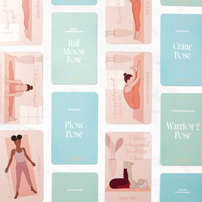Jógové karty Myga Yoga Pose Cards