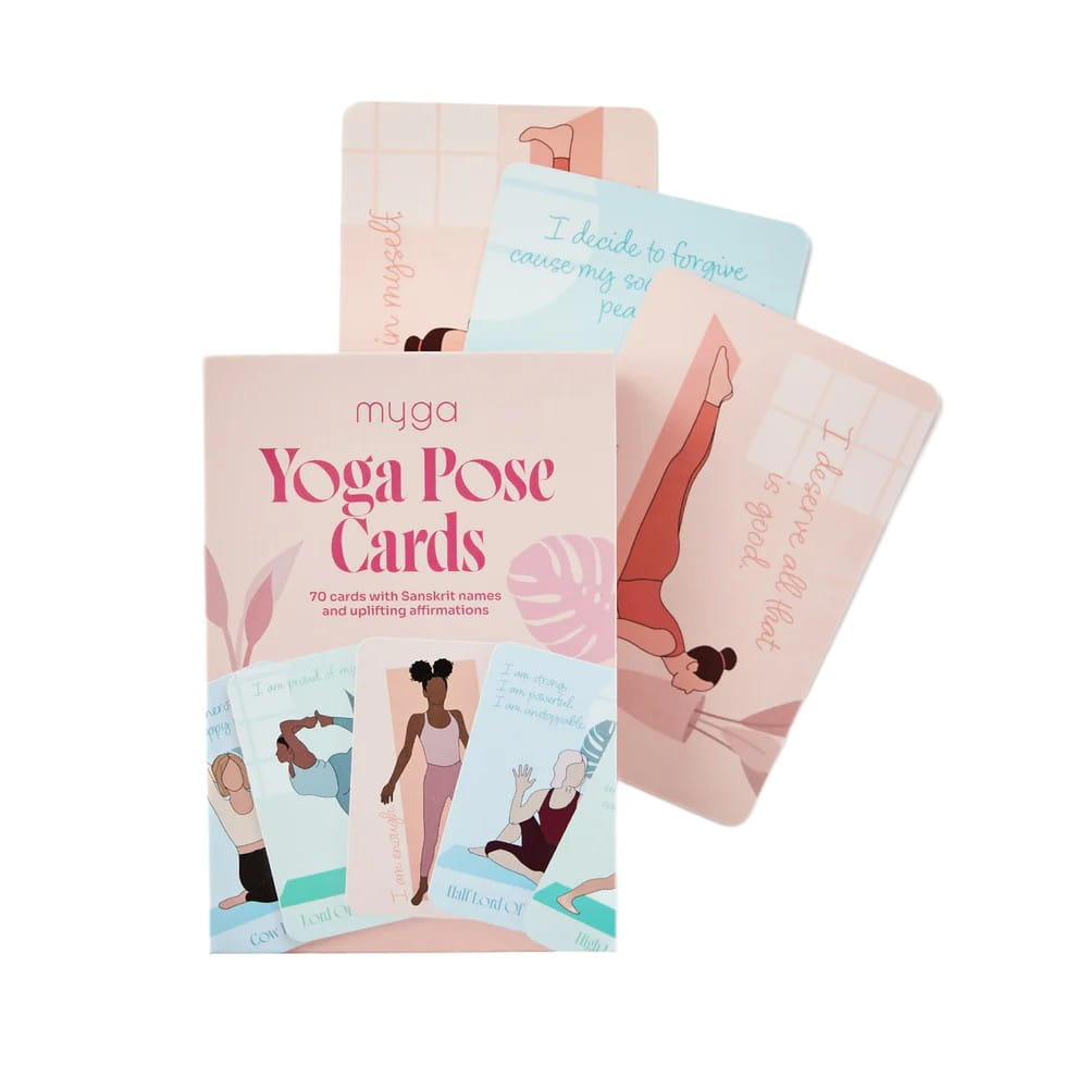 Jógové karty Myga Yoga Pose Cards