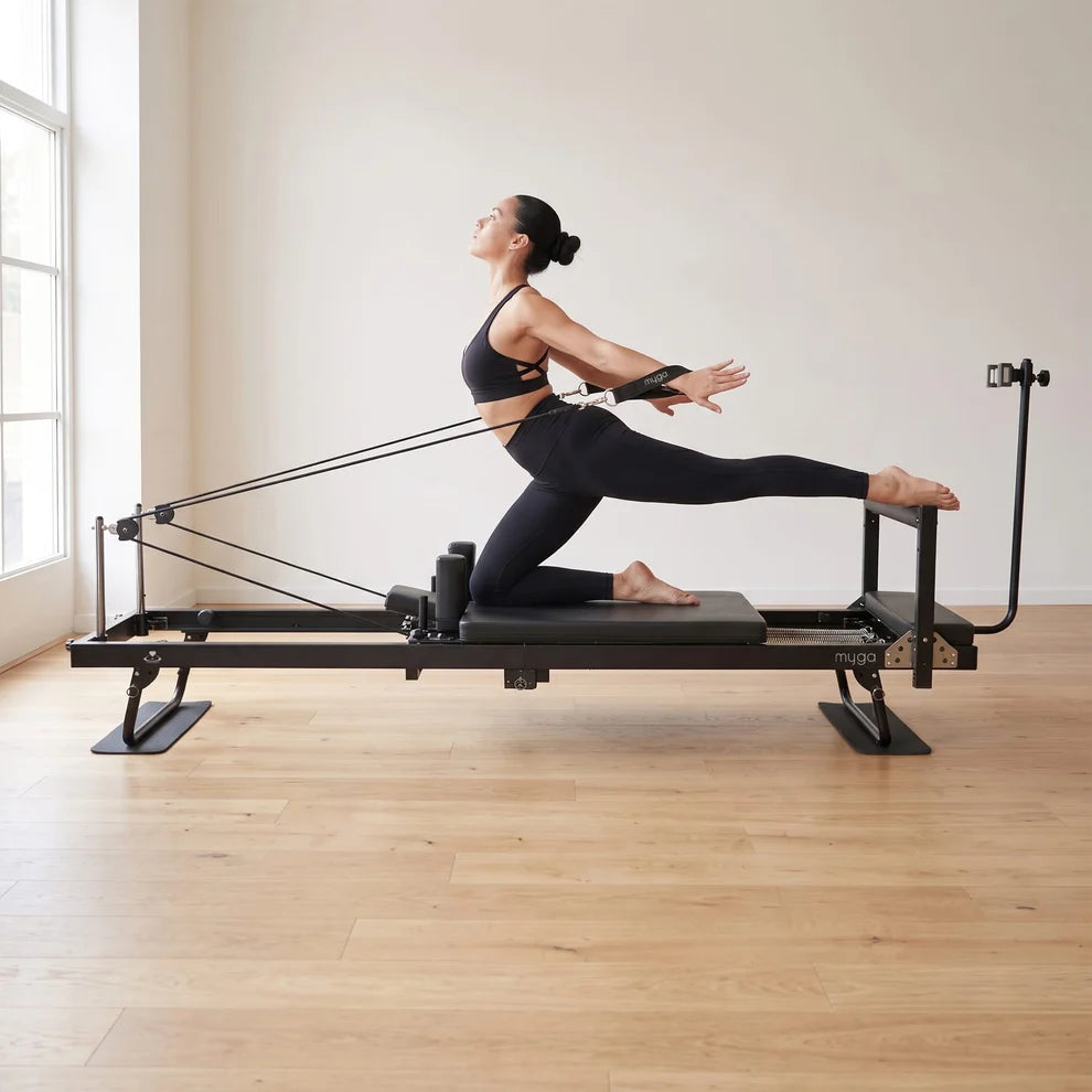 Pilates reformer Myga s platformou Springboard