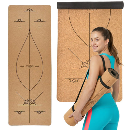 Podložka na jógu myga - Alignment 6mm XL