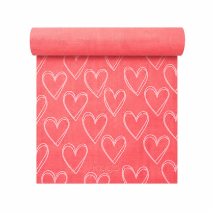 Jógamatka myga Heart 6mm – Limitovaná edice