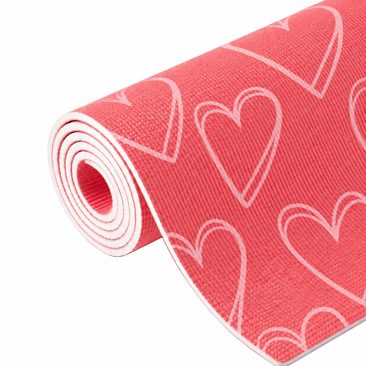 Jógamatka myga Heart 6mm – Limitovaná edice