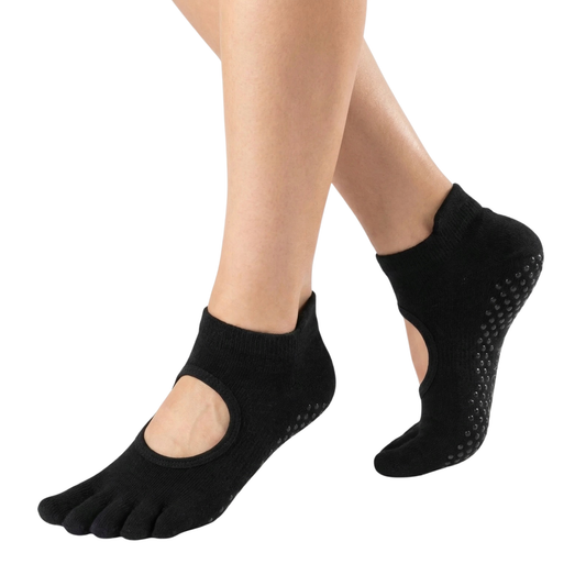 Protiskluzové prstové ponožky na jógu Yoga Toe Socks