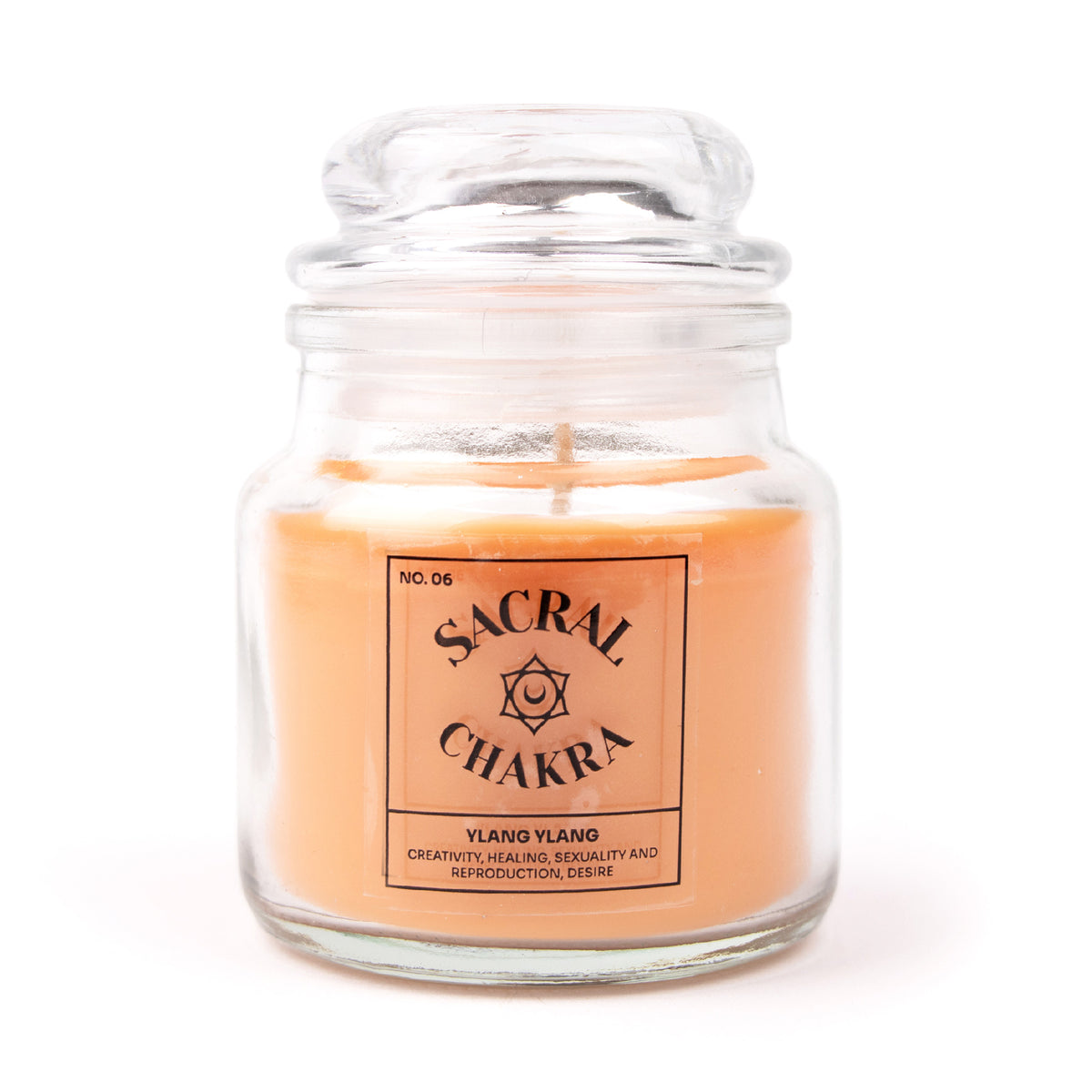 Přírodní sójová svíčka 7 čaker - Ylang Ylang