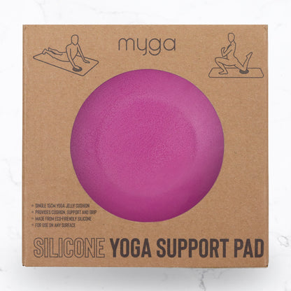 Gelová podložka na jógu Support Pad – fialová