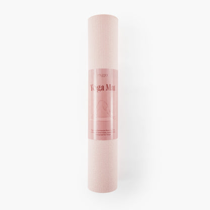 Podložka na jógu Entry level 4 mm – pastelově růžová