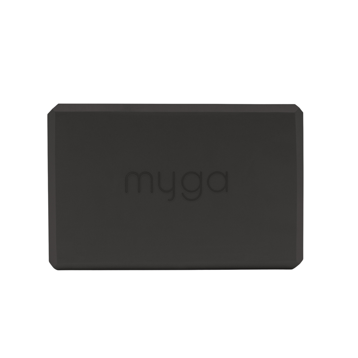 Pěnový blok na jógu Myga - černý