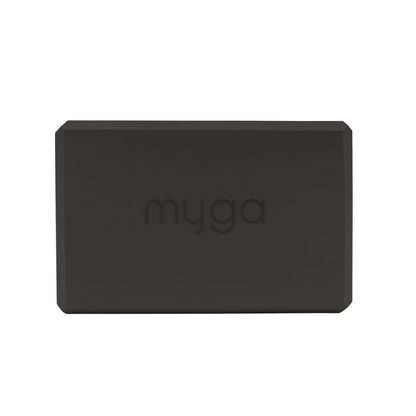 Pěnový blok na jógu Myga - černý