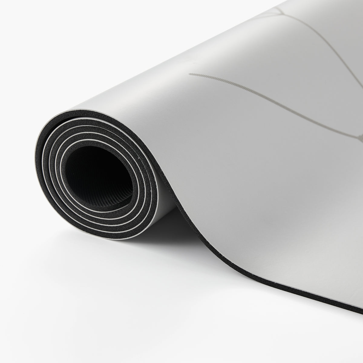 Podložka na jógu myga - Alignment 6mm XL - šedá