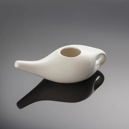 Keramická konvička na výplach nosu Nasal Neti Pot