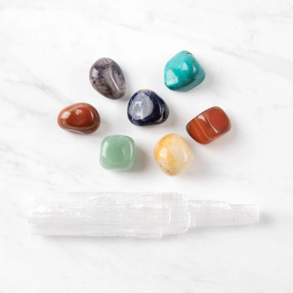 Sada energetických kamenů na čakry myga Chakra Stones