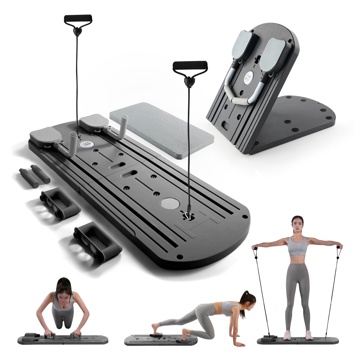 Přenosná pilates sada Myga Portable Pilates Set - černá