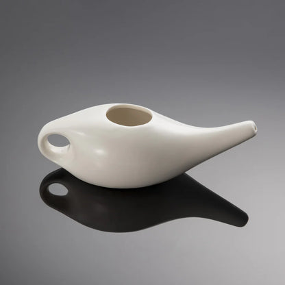 Keramická konvička na výplach nosu Nasal Neti Pot