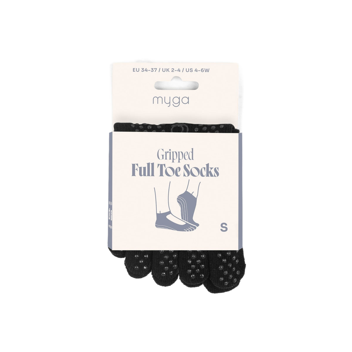 Protiskluzové prstové ponožky na jógu Yoga Toe Socks
